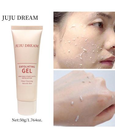 Exfoliating Gel Purifying Peeling Gel for Face and Body Gentle Moisturizing Exfoliator with Visible Peeling Action for Sensitive Skin Deep Cleansing and Brightening Formula Daily Skincare - Buy Online on GoSupps.com