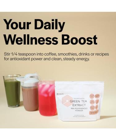 Green Tea Extract Powder 98% Polyphenols 50% EGCG Decaffeinated Green Tea Extract 8 oz Antioxidant & Metabolism Support Natural Energy & Focus Without Caffeine Pure Extract for Drinks Skin Care - Buy Online on GoSupps.com