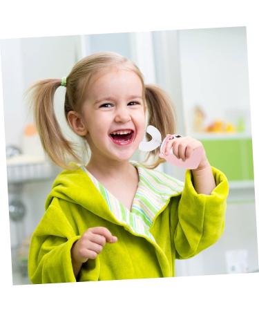 Toyvian Electric Toothbrush Cleaner Brush | Children's Pink Silicone Cleaning Brush | Food-Grade Silicone Head | Full Mouth Baby Detergent | IPX7 Waterproof | 10x4.5cm - Buy Online on GoSupps.com