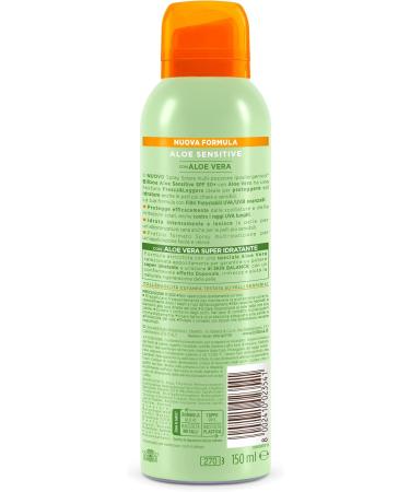 Bilboa Aloe Sensitive for sensitive skin SFP50+ very high protection spray 150ml - Buy Online on GoSupps.com