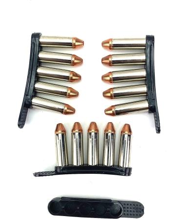 TUFF Quick Strips Set - 4 Flexible 5-Round QuickStrips for 38/357/6.8mm/40sw - Revolver Reload Accelerator - Buy Online on GoSupps.com