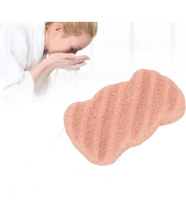 Verdant Touch Exfoliating Face Sponge Facial Sponge Reusable Exfoliating Bath Puff Washable Portable Face Cleansing Plant Fiber Pink - Buy Online on GoSupps.com