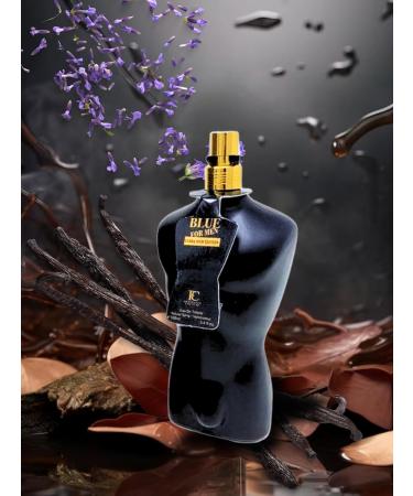 BLUE FOR MEN ULTRA NOIR EDITION Eau de Toilette 3.4 fL. Oz. Amber fragrance for men. - Buy Online on GoSupps.com