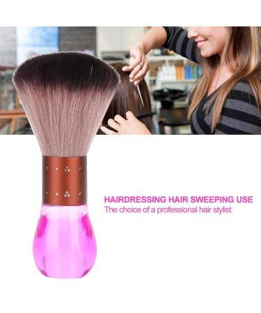 Neck Dust Brush for Hairdressers | Face & Hair Dusting Brush in Pink - Perfect Salon Tool - Buy Online on GoSupps.com