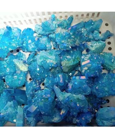 Natural Electroplated Quartz Raw Crystal Cluster for Decoration 200g-300g 1pc HOMEZHOU - Buy Online on GoSupps.com