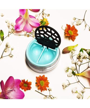Lensbix Contact Lens Case - Innovative Turquoise Storage for Contact Lens Wearers | Perfect Gift - Buy Online on GoSupps.com