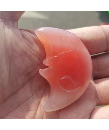 Natural Crystal Rough Specimen Natural Agate Geode Moon Shaped Crystal Cluster Half Moon Agate Geode Carved Crystal Stones Reiki Natural Stones and MineralsStone (Size : 1pcs) - Buy Online on GoSupps.com