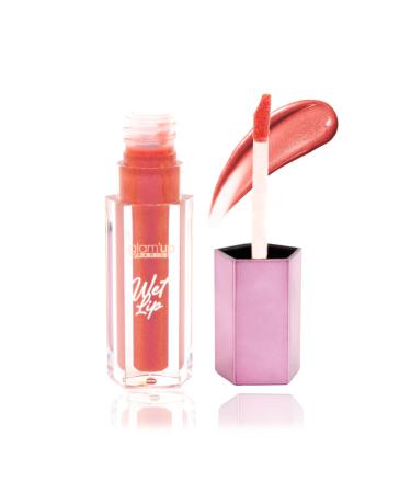 Glam'Up Paris - Wet Effect Eye and Lip Gloss - Instant Shine - Gloss Bomb - Wet Lips - Fuller and Smoother Lips - N°3 Betty