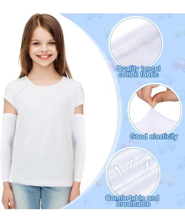 8 Pairs Kids Toddler Eczema Arm Sleeves | Soft Elastic Material | Cooling UV Protection | 5-7 Inch - Buy Online on GoSupps.com