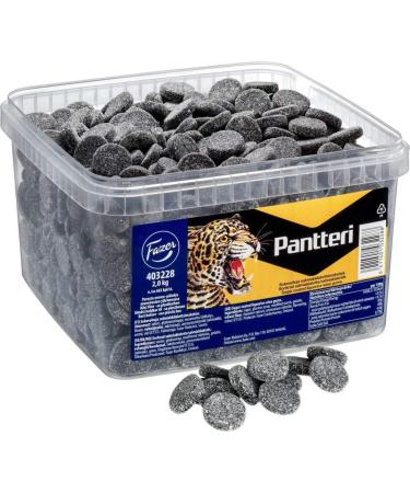 Fazer Pantteri Salty Licourice Candy Box 2 kg