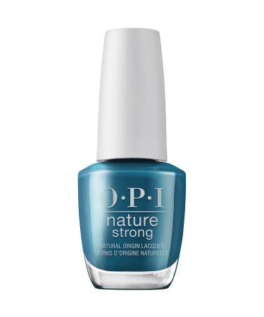 OPI Nature Strong Nail Polish | Quick Dry Nail Varnish with Long-Lasting Results | Made with Natural Vegan Ingredients | Dark Shades
