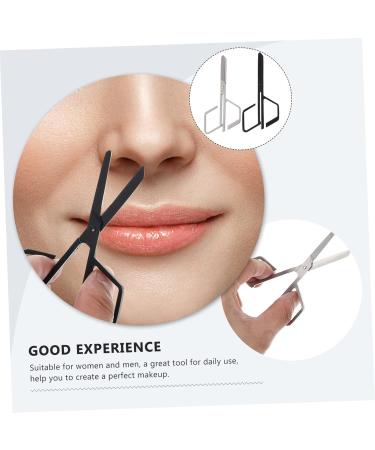 FRCOLOR 10 Pcs Hair Removal Kit - Nose Hair Trimmer Mustache Scissors & Eyebrow Trimmers for Men - Stainless Steel Grooming Tools - Buy Online on GoSupps.com