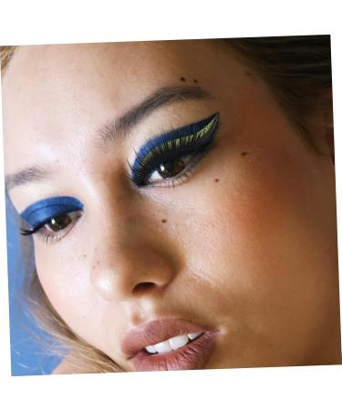 minkissy 12 Pairs False Eyelash Stickers Natural Lashes Natural Eyelashes Reusable Eyelash Decals Safe and Gentle Eyelash Stickers Makeup Stickers Green Duct Tape Glitter Eyelashes - Buy Online on GoSupps.com