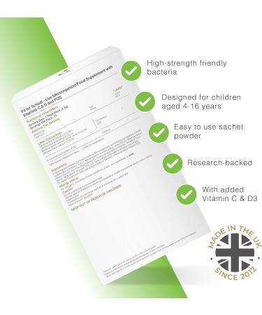 Proven Probiotics Fit for School Stick - Pack of 14 - Buy Online on GoSupps.com