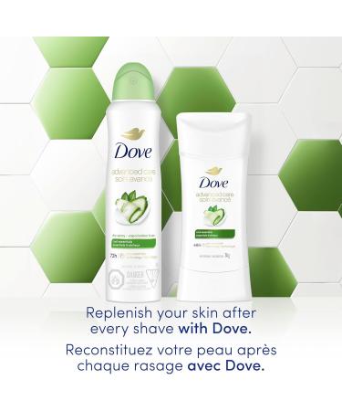 Dove Advanced Care Dry Spray Antiperspirant Deodorant for Women with 1/4 Moisturizers Cool Essentials for 48 Hour Protection and Soft and Comfortable Underarms 107 g - Buy Online on GoSupps.com