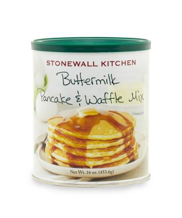 Stonewall Kitchen Buttermilk Pancake & Waffle Mix, 16 Ounces 1 Pound (Pack of 1)