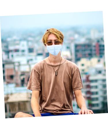 Clispeed 2 PC Adjustable Glasses Mask Chain Holder | Eyewear Band for Face Cover Sunglasses & Reading Glasses | 50cm Bead Chain Strap - Buy Online on GoSupps.com