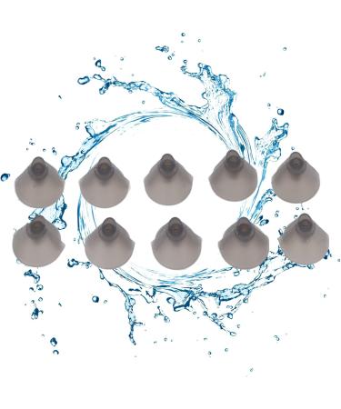 10 Silicone Closed Dome Hearing Aid Earplugs - Removable Washable Replacement for Headphones - Universal Fit for H  - Buy Online on GoSupps.com
