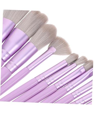 FOMIYES Premium Makeup Brush Set for Women Travel-Friendly Beauty Tools with Wooden Handles Perfect for Blush Lips & Face Purple 12.20X2.20X1.20CM - Buy Online on GoSupps.com