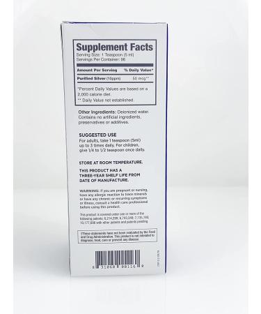 Silver Bioticsآ® Immune Support - 16oz Colloidal Silver Liquid with Silversol Technology - Daily Defense Boost - Buy Online on GoSupps.com