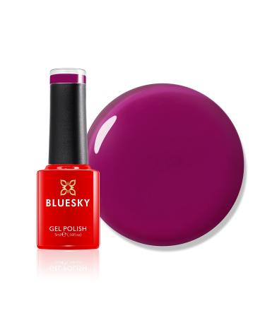 BLUESKY Gel Nail Polish Shout Loud SS2323 Magenta Pink Long Lasting Chip Resistant 5 ml Requires Drying Under UV LED Lamp
