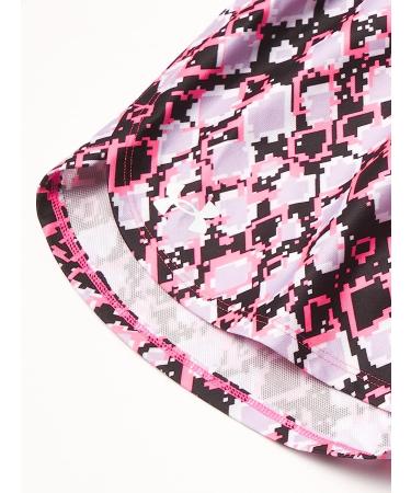 Under Armour Girls' Play Up Printed Shorts - Cerise/White - Size Medium - Buy Online on GoSupps.com