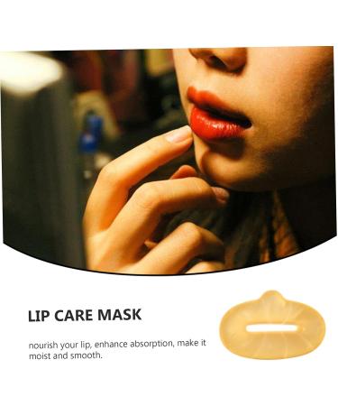 Healvian 60Pcs Exfoliating Lip Mask Lip Masks Exfoliating Lips Mask Anti Wrinkle Lips Mask Gel Lip Mask Lip Pads Mask Nourishing Lips Collagen Lip Mask - Buy Online on GoSupps.com