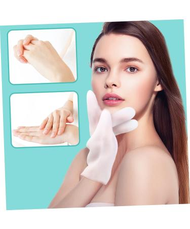 minkissy 1 Pair Moisturizing Gloves Hands Beauty Masks Moisturizing Gel Gloves Moisturizing Finger Gloves Moisturizing Mittens Moisture Gloves Overnight White Gloves Miss Sebs Water Proof 21.5X11.5cm - Buy Online on GoSupps.com