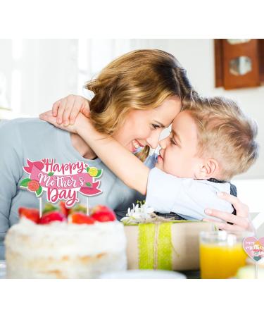 17Pcs Mother's Day Cake Toppers+12Pcs Mother's Day Ballons Happy Mother's Day Cupcake Toppers Mother's Day Gift Mother's Day Cake Party Decoration Supplies. - Buy Online on GoSupps.com