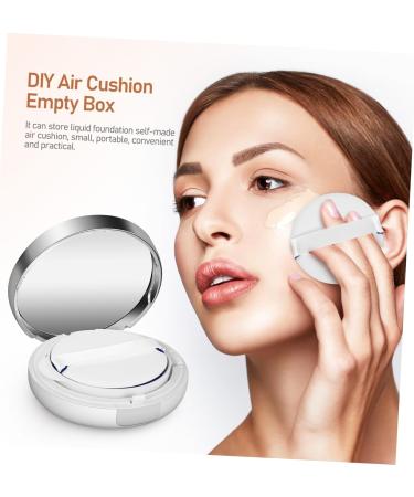 Beavorty Cushion Foundation Case 2pcs Boxes Cosmetic Foundation Empty Powder Women Containers Body for Refillable Compact Makeup - Buy Online on GoSupps.com