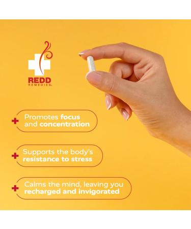 Redd Remedies, at Ease, Supports Relaxation and Stress Resistance, 80 Vegan Capsules Daytime - Buy Online on GoSupps.com