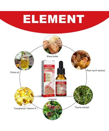 Ingrown Toenail Treatment Nail Growth Ingrowing Toenail Treatment Nail Helper Fungal Nail Treatment Correction Oil Drops Ingrown Toenail Corrector Toe Nail Fungus Treatment Cuticle Oil - Buy Online on GoSupps.com