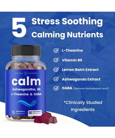 NutraChamps Calm Gummies for The Whole Family - Buy Online on GoSupps.com