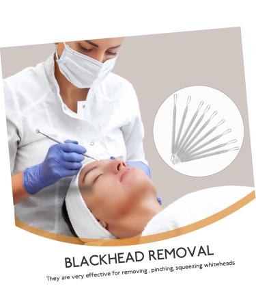 OHPHCALL 7pcs Double-headed Extrusion Ring Blemish Whitehead Popping Tool Blackhead Cleaner Stainless Steel - Buy Online on GoSupps.com