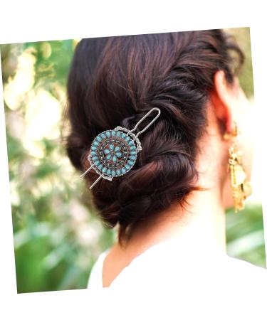 Beavorty Hairpin women's hair clips hair accessories for women flower hair accessories women's hair accessories women hair accessories Hair Ornament Hair up Zinc alloy Fashion Miss - Buy Online on GoSupps.com