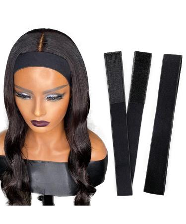 2 Pcs Black Elastic Bands for Wig Lace Melting - Edge Wrap, Lace Front Melt Band for Lace Wigs - Buy Online on GoSupps.com