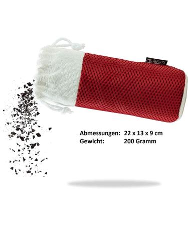 Stimio Schuh Frischer - Bamboo Activated Carbon Odor Eliminator | 4x200g for Boots Shoes & More | Ideal for Shoe Cabinets Wardrobes & Bedrooms - Buy Online on GoSupps.com
