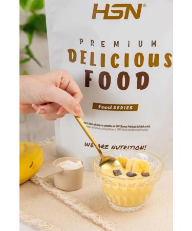  HSN HSN Protein Rice Cream | Maple Syrup 500g 10 servings per pack | Whey + Casein + Pre-gelatinized Rice Flour | No Added Sugar | Non-GMO Vegan Gluten-Free - Buy Online on GoSupps.com