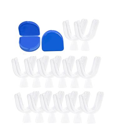 14pcs Dental Trays for Whitening Teeth Thin Thermoform Moldable Mouth Tray for Teeth Whitening Teeth Whitener Trays Kits Mouth Guard Care Oral Hygiene Tooth Tool
