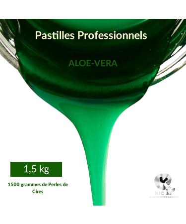  KIC 33 Aloe Vera Wax Bead 1 kg + 500 g Wax Heating Ball Professional Wax Without Strips and Hair Device - Woman and Man for the Whol - Buy Online on GoSupps.com