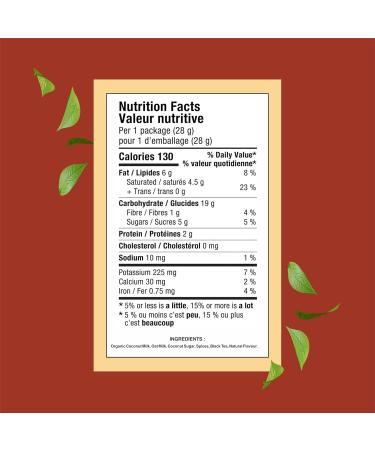 Healthy Crunch Instant Latte - Chai Latte - 2 Units x 112g - Gluten-Free Tree Nut-Free Peanut-Free Facility - Our School Approved - Safe For Allergies - Perfect For Quick Delicious Drinks Anytime - Buy Online on GoSupps.com