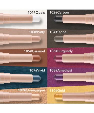 Burgundy Eyeshadow Stick | Waterproof Creamy Eye Pencil | Go Ho Cream 106 - Buy Online on GoSupps.com