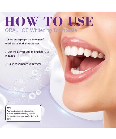 KLYso Passiflora Whitening Toothpaste - Fresh Breath Gum Care Remove Yellow Stains & Tartar Teeth Cleaning & Whitening Formula(2PCS) - Buy Online on GoSupps.com