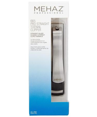 Professional Straight Toenail Clipper by Mehaz - Precision Toenail Trimming Tool - Buy Online on GoSupps.com