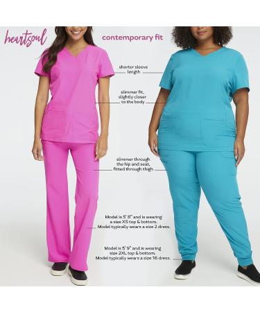 HeartSoul Break On Through Women Scrubs Lab Coat 34 - Small White | 20402 - Buy Online on GoSupps.com