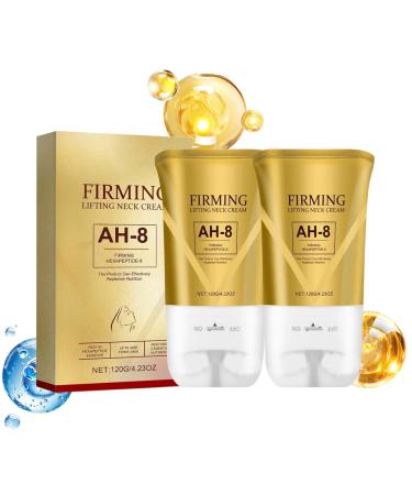 AEEHFENG New Ah-8 Firming Neck Cream Advanced Neck Firming and Tightening Cream Neck Firming Cream Tightening Lifting Sagging Skin Natural Ingredients for All Skin Types (2 Pack)