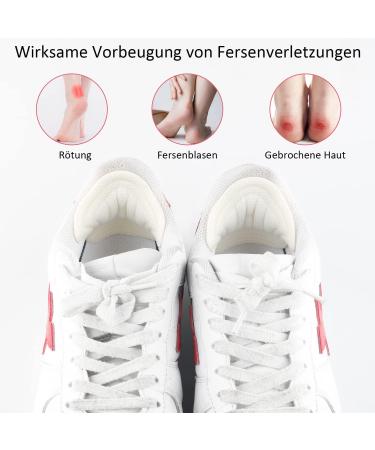 Newkits 4 Pairs Self-Adhesive Sponge Heel Holder & Pillow - High Heel Pads for Protection & Adjustment - Color Mixing 0.5cm - Buy Online on GoSupps.com