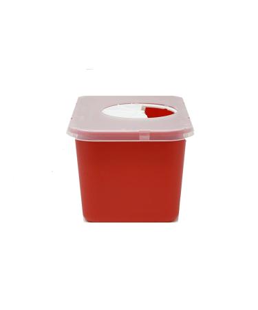 OakRidge 1 Gallon Sharps Disposal Container Ideal for Diabetics | Personal Size - Buy Online on GoSupps.com