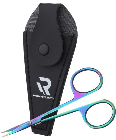 Cuticle Nail Scissors Multi Purpose Small Manicure Scissors Pedicure Finger & Toe Nail Cuticle Scissors Professional Thin toenail Scissors Eyebrow Scissors for Men and Women (Multi Colour) - Buy Online on GoSupps.com