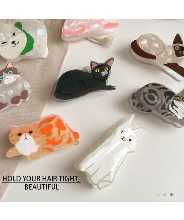 AJOIDR Cartoon Cats/Dogs Shape Hair Claw Braids Ponytail Woman Skincare Hair Clip Woman Elegant Wedding Party Styling Hair Claw - Buy Online on GoSupps.com